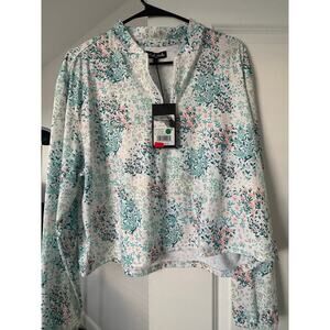 NWT Bad Birdie Floral UV Long Sleeve Top – “Spring Has Sprung” Golf Shirt XL